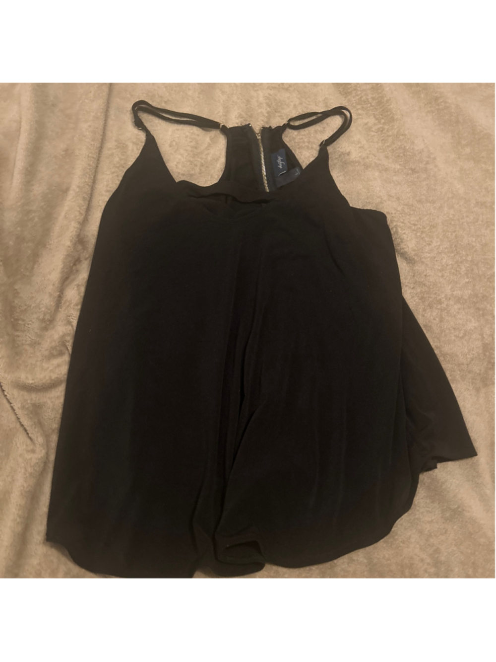 Women's Daytrip Black Tank Top Size L
